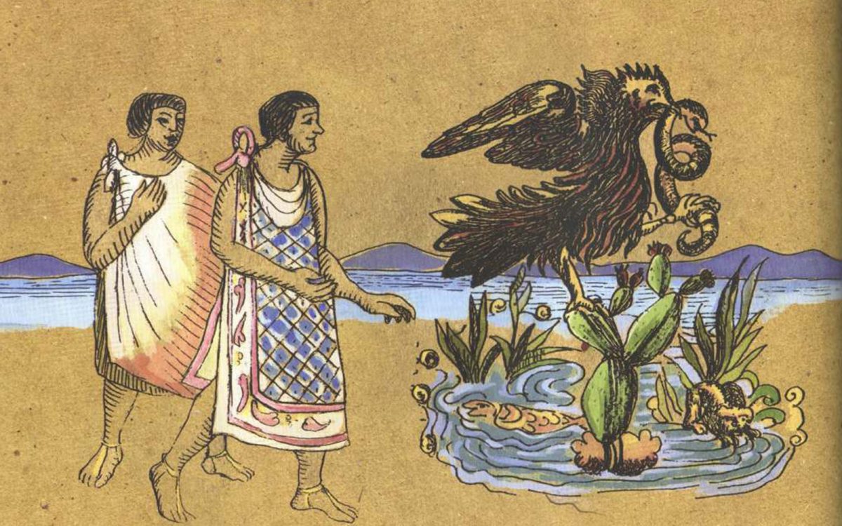 Los mexicas ni eran bárbaros ni vieron un águila devorando una serpiente:  arquéologo
