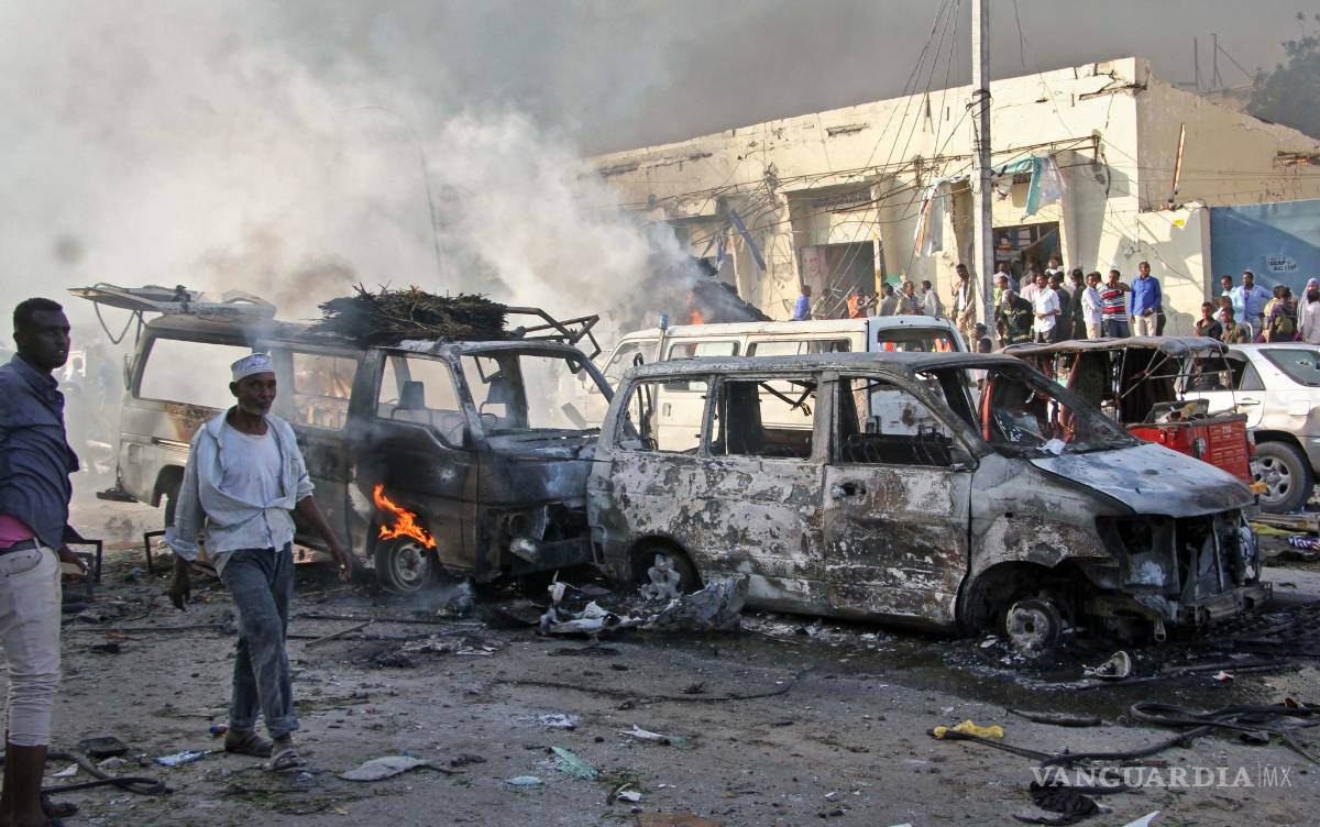 $!Las imágenes más impactantes de la explosión en Somalia (VIDEO)