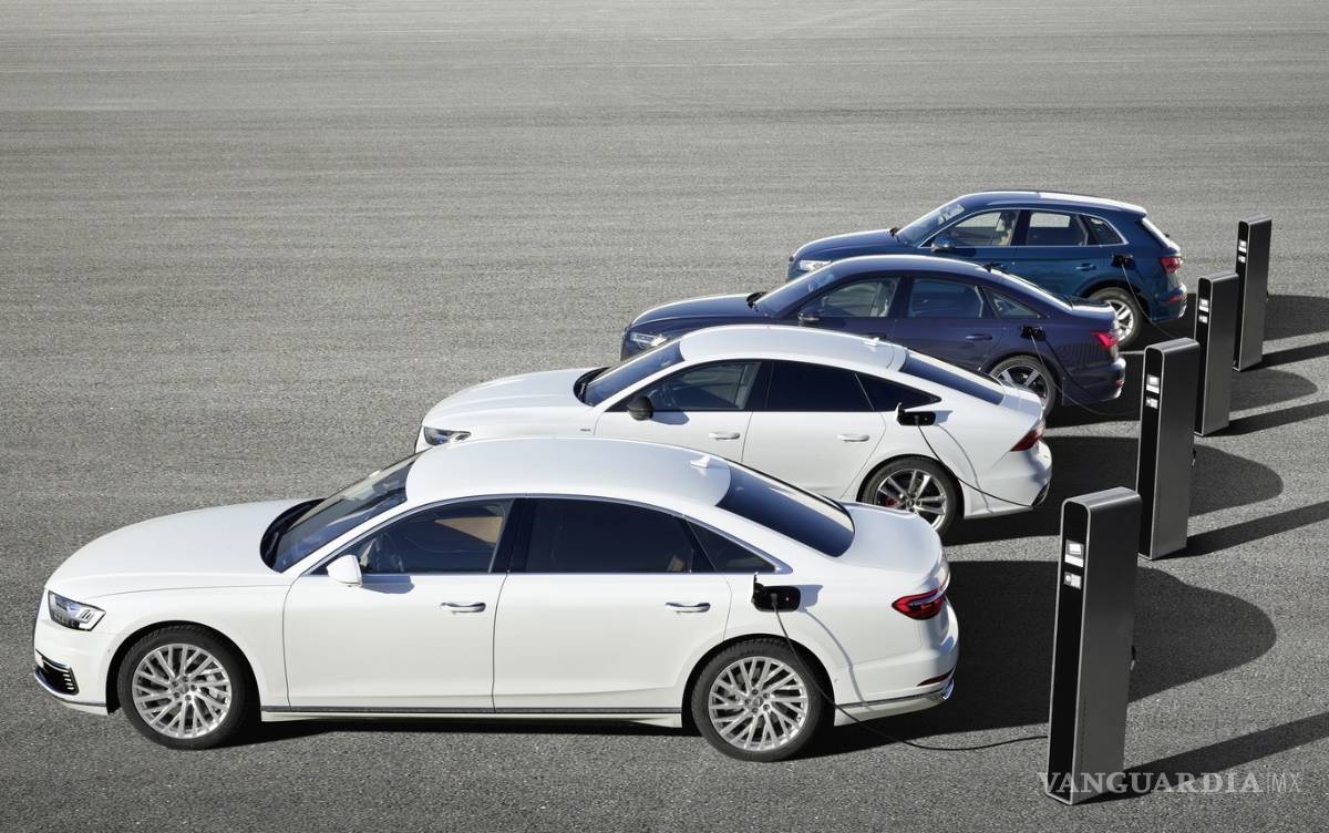 $!Audi amplía su gama de híbridos enchufables, modelos A8, A7, A6 y Q5 se incluyen
