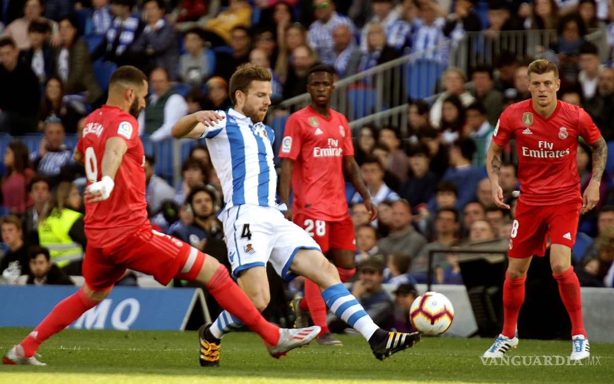 $!En la peor temporada del Real Madrid, la Real Sociedad gana, gusta y golea