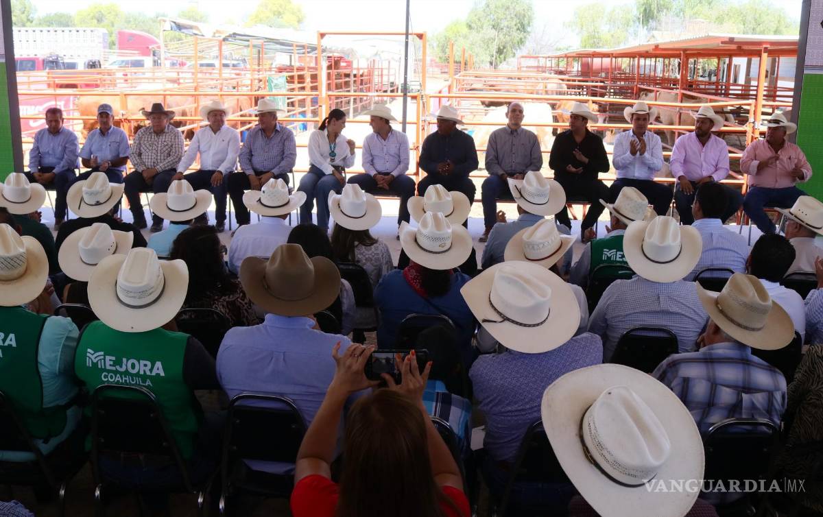 $!El secretario de Desarrollo Rural del estado, Jesús María Montemayor, indicó que, además de los sementales, el programa incluye diversos tipos de apoyo.