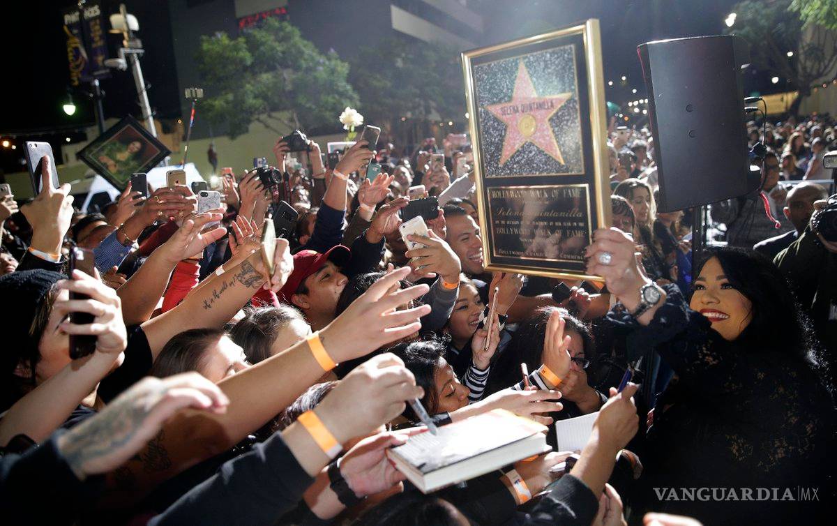 $!Selena Quintanilla ya tiene su estrella en el Paseo de la Fama
