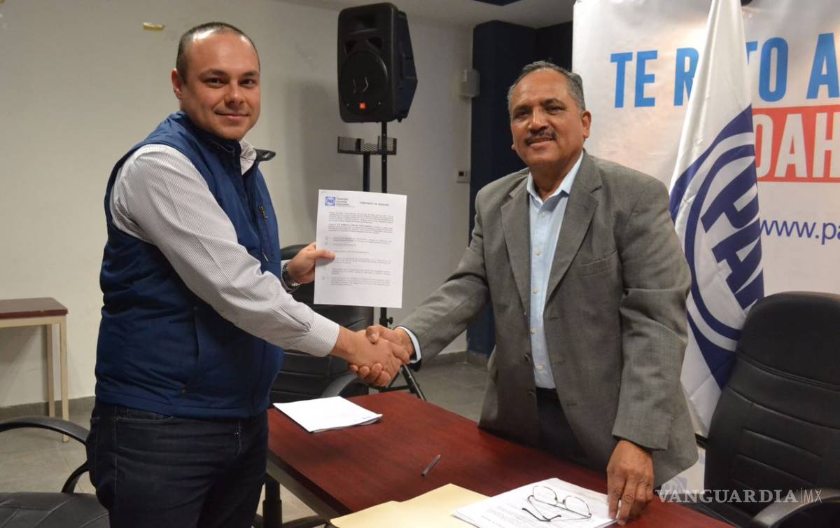 $!Guillermo Anaya se registra como precandidato del PAN por Coahuila