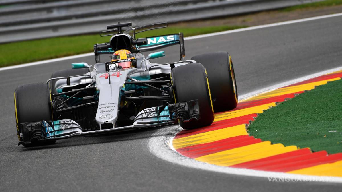 En entrenamientos, Hamilton fue el más veloz en Bélgica
