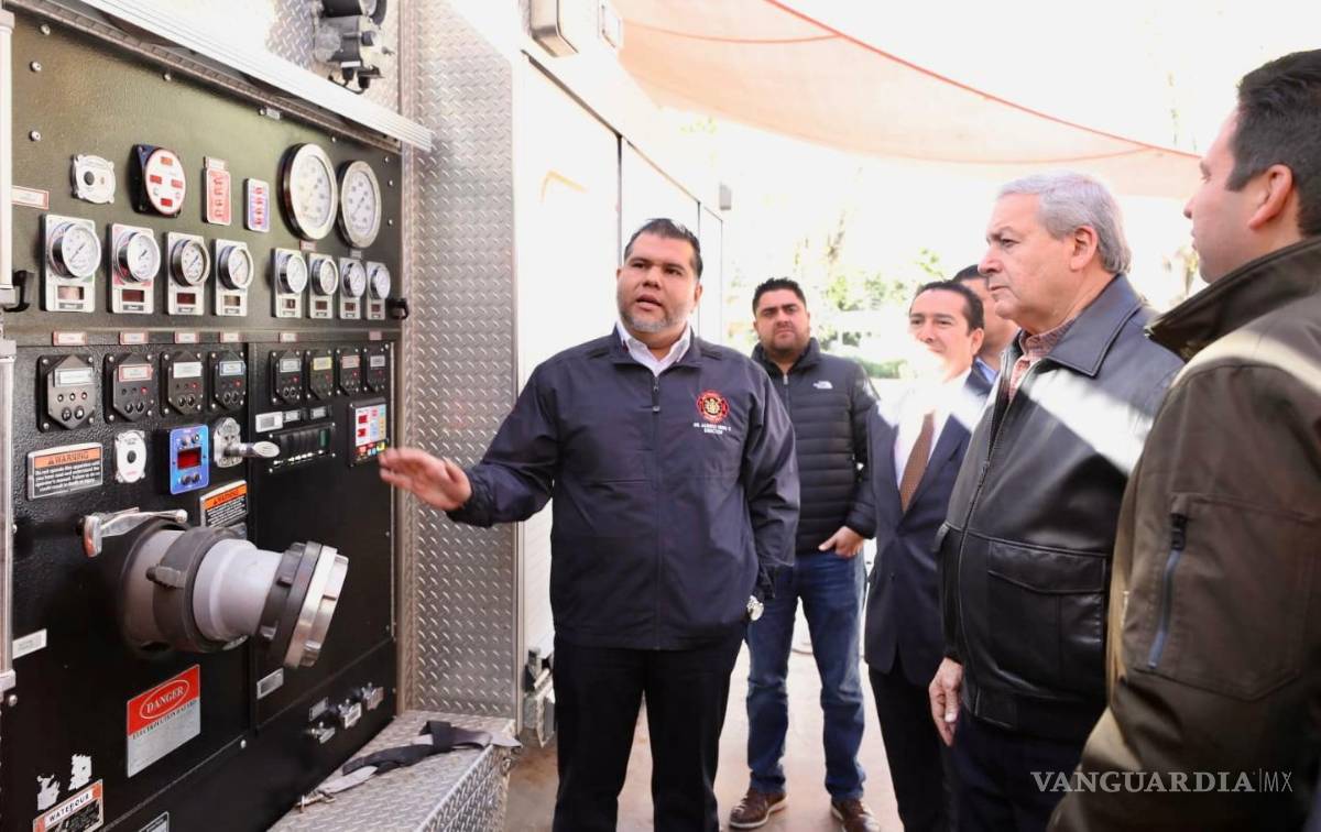 $!Los bomberos de Saltillo son uno de los mejores del País.