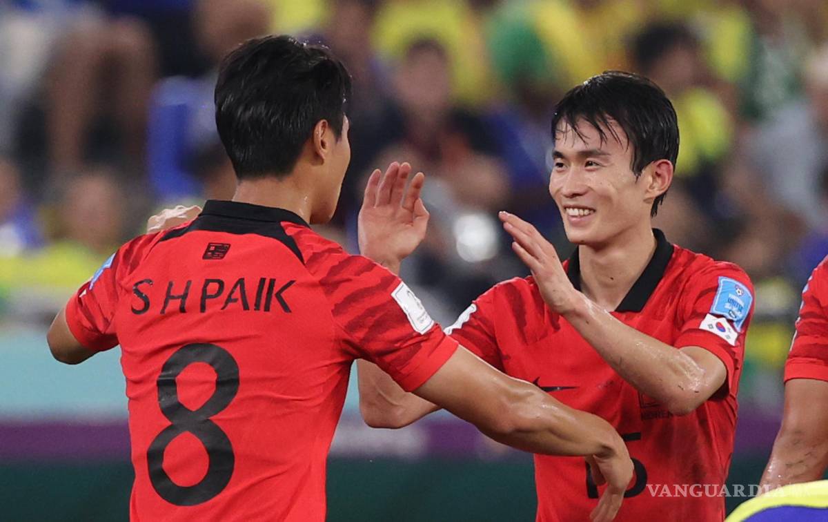 $!Seungho Paik anotó el tanto de la honra para los coreanos.