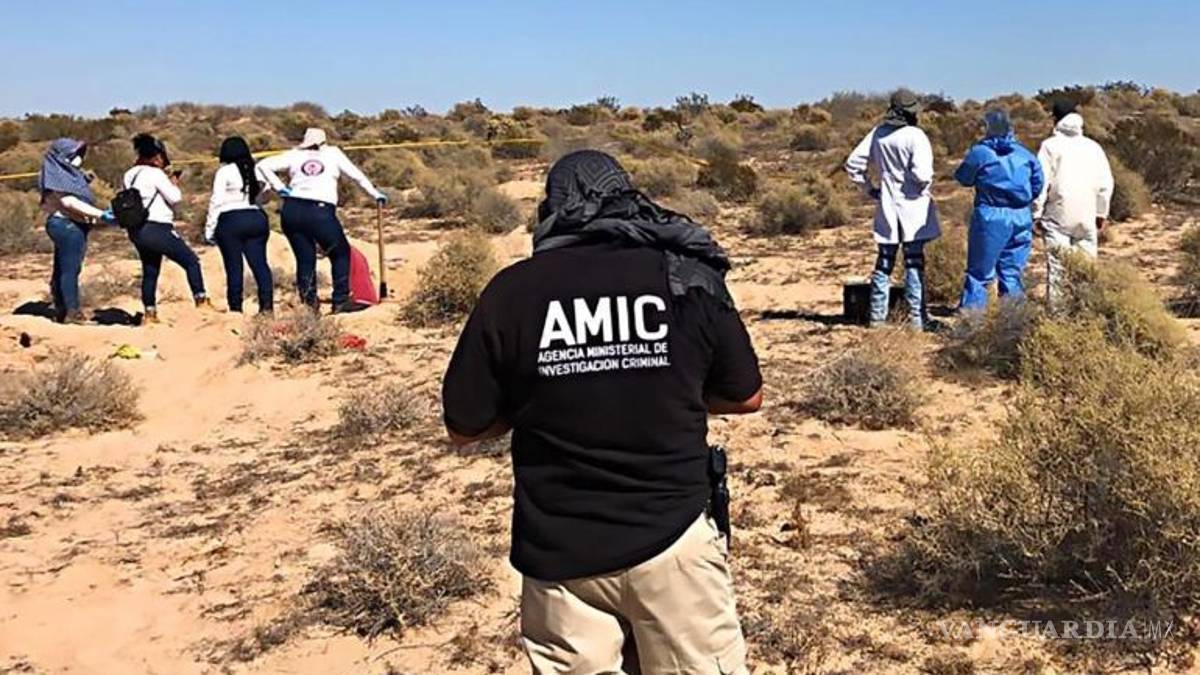 Colectivo localiza 25 cuerpos más en brecha carretera de Sonora