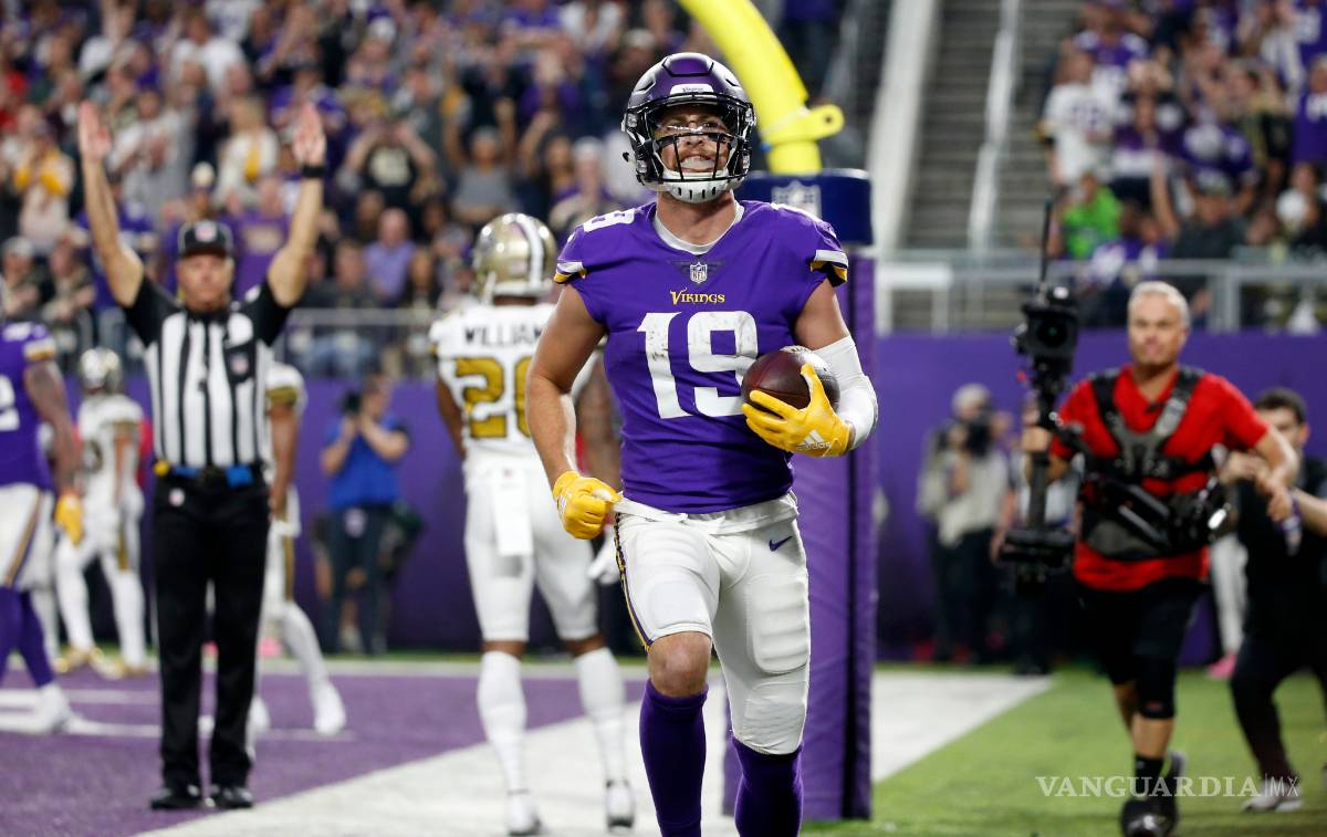 $!Ni tan 'santos', los Saints detienen a la fuerza de los Vikings