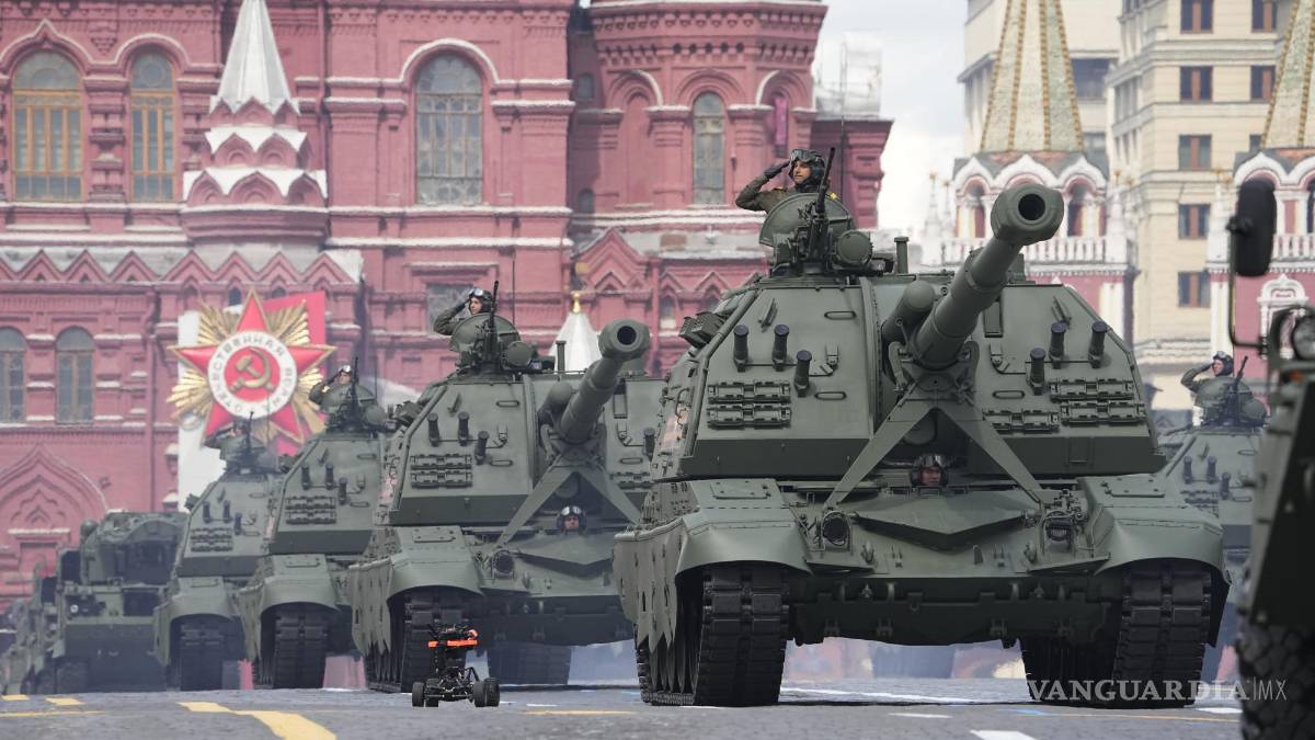 Putin participa en el Desfile del día de la victoria por los caídos en la Segunda Guerra Mundial