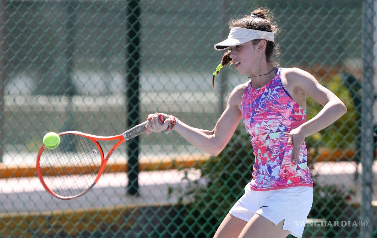 $!Brillan raquetas saltillenses en el American Sports Center y Deportivo San Isidro