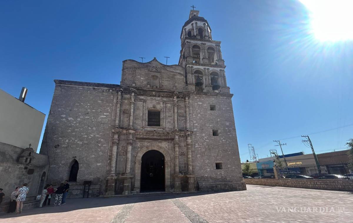 $!La Iglesia Santiago Apóstol fue sede de una misa como parte de las actividades por el aniversario de Monclova.