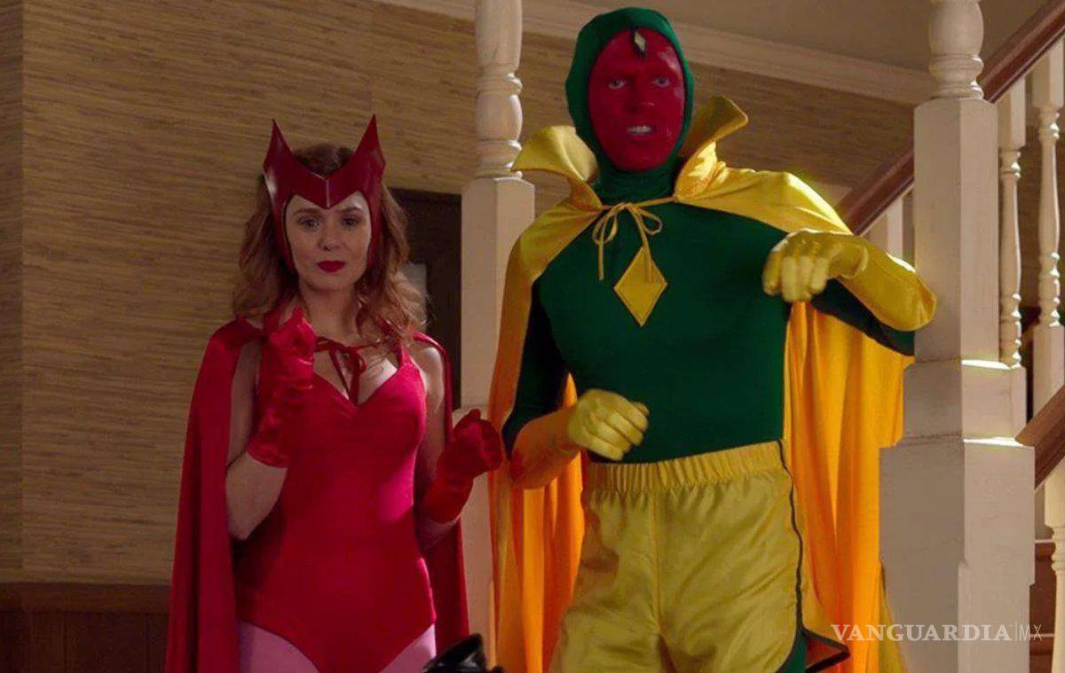 $!Wanda y Vision en “WandaVision”.