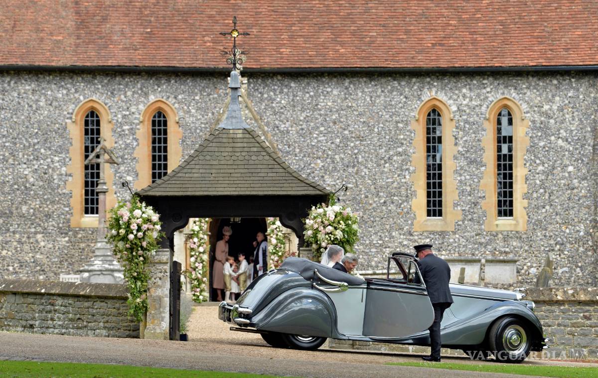 $!Pippa Middleton se casa con el empresario James Matthews en 'una boda casi real'