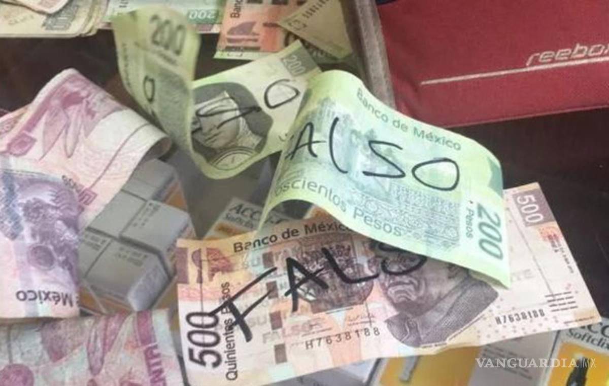 $!Para los expertos, la falsificación de moneda no es una de las principales actividades de la delincuencia.