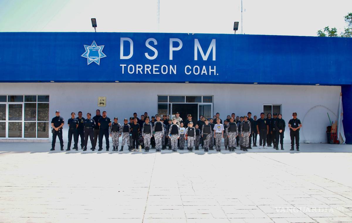 $!La Patrulla Juvenil fortaleció valores cívicos con actividades dentro de la Policía Municipal.