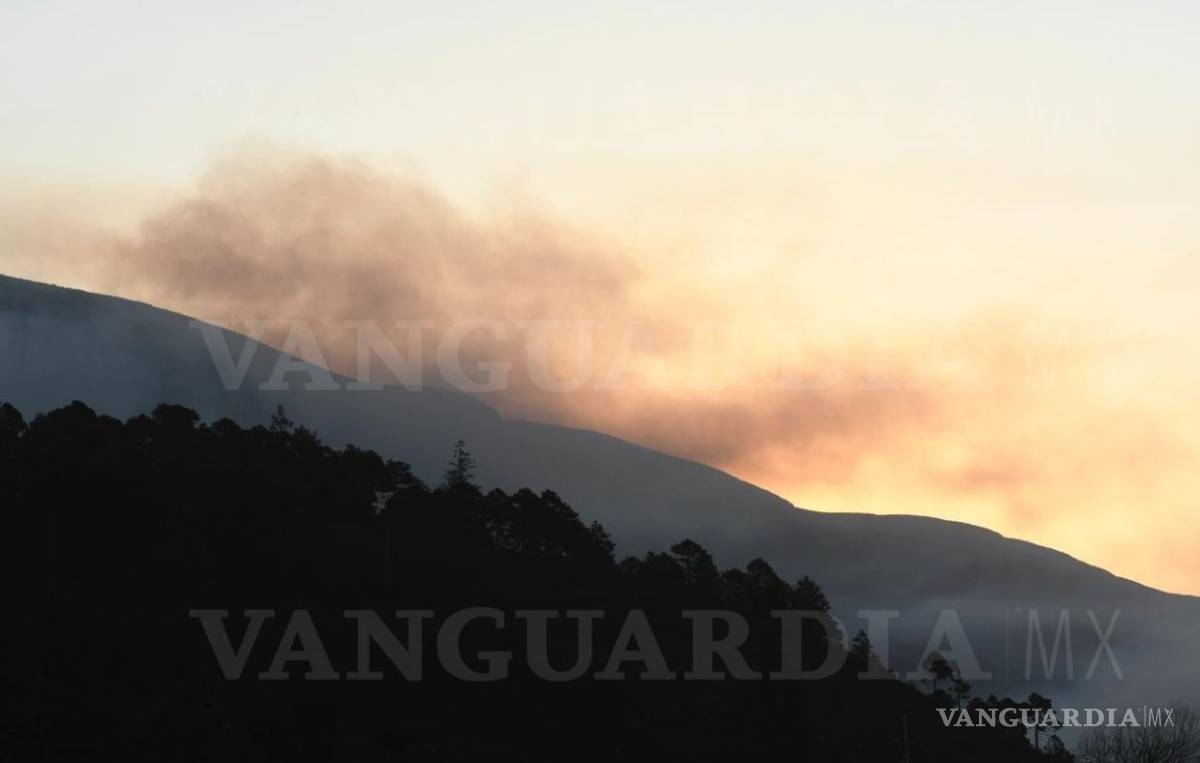 $!Autoridades y voluntarios no paran: continúa combate por sofocar fuego en Sierra de Arteaga (fotogalería)