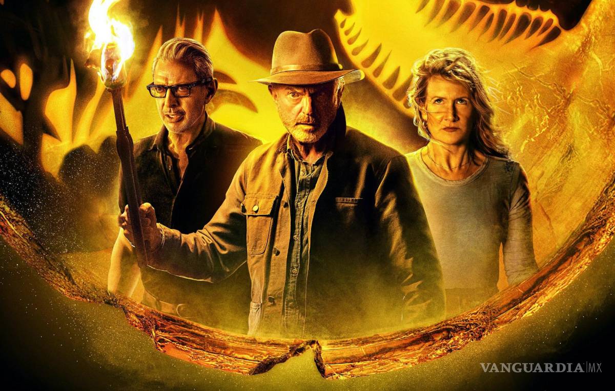$!Jeff Goldblum, Sam Neill y Laura Dern regresan para interpretar a sus viejos personajes de “Jurassic Park”.