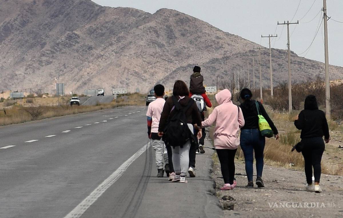 $!Las ciudades mexicanas fronterizas con EU se han visto avasalladas por la ola de personas que buscan llegar al vecino país.