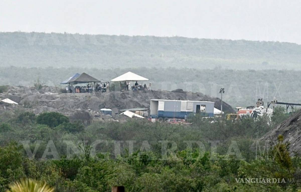 $!Reportan complicaciones en rescate de mineros en Múzquiz; investigación sería atraída por FGR: Fiscal de Coahuila