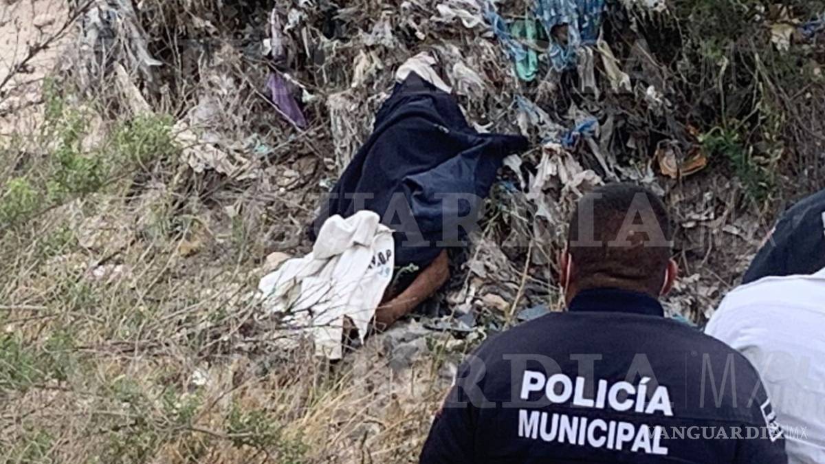 Localizan cadáver de hombre en arroyo de la colonia Misión Cerritos, al oriente de Saltillo