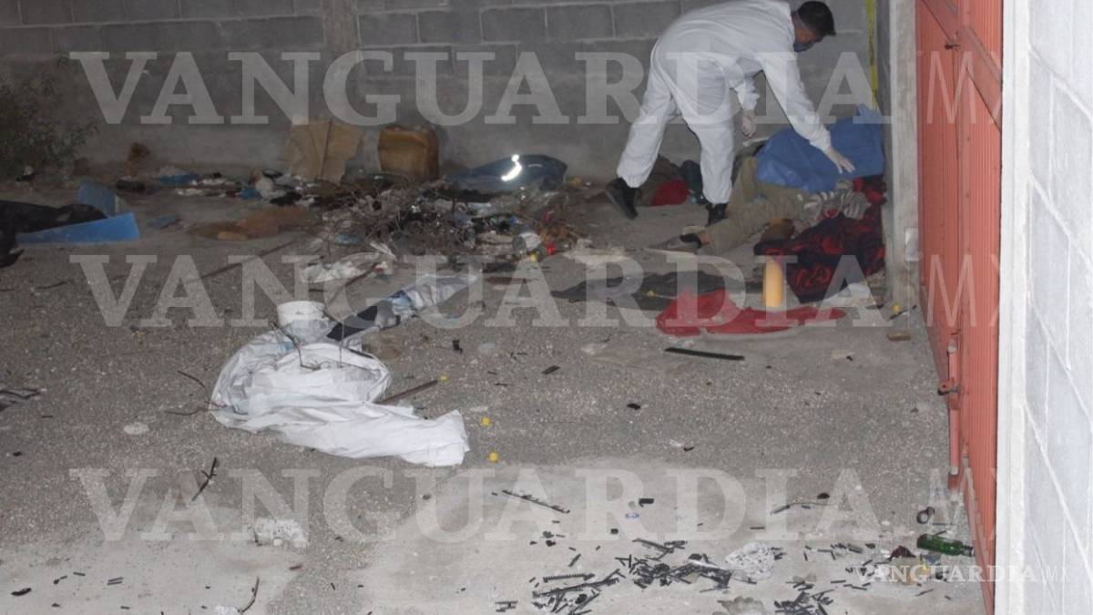 Hombre muere de una congestión alcohólica en un baldío al poniente de Saltillo