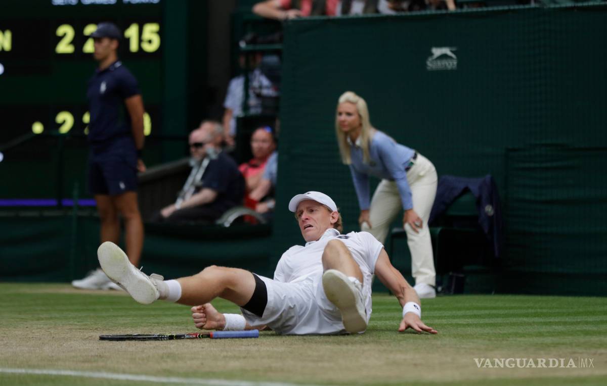 $!En un maratónico partido, Kevin Anderson vence a John Isner y está en la Final de Wimbledon