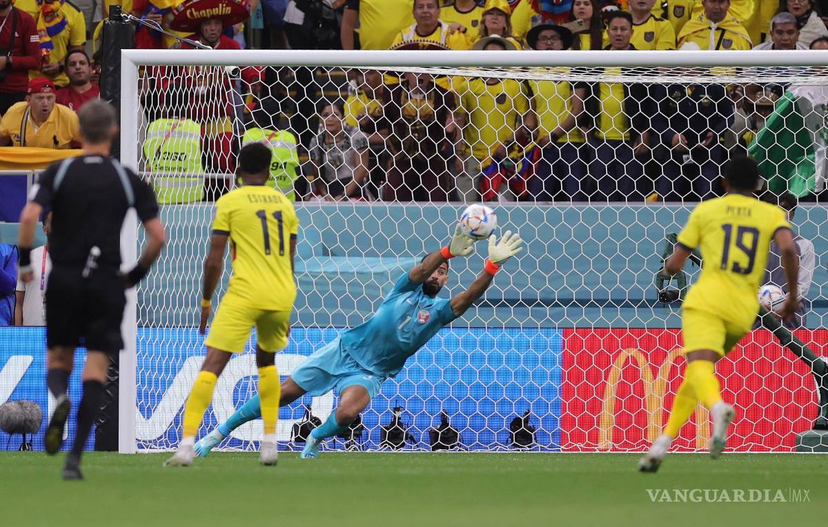 $!El delantero Enner Valencia marcó dos tantos en el partido inaugural del Mundial de Qatar contra la anfitriona.