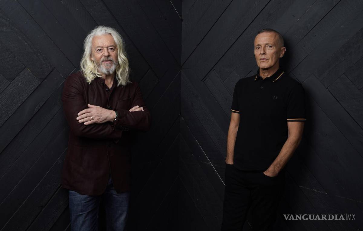 $!Roland Orzabal, a la izquierda, y Curt Smith, de la banda Tears For Fears en Los Ángeles. AP/Chris Pizzello