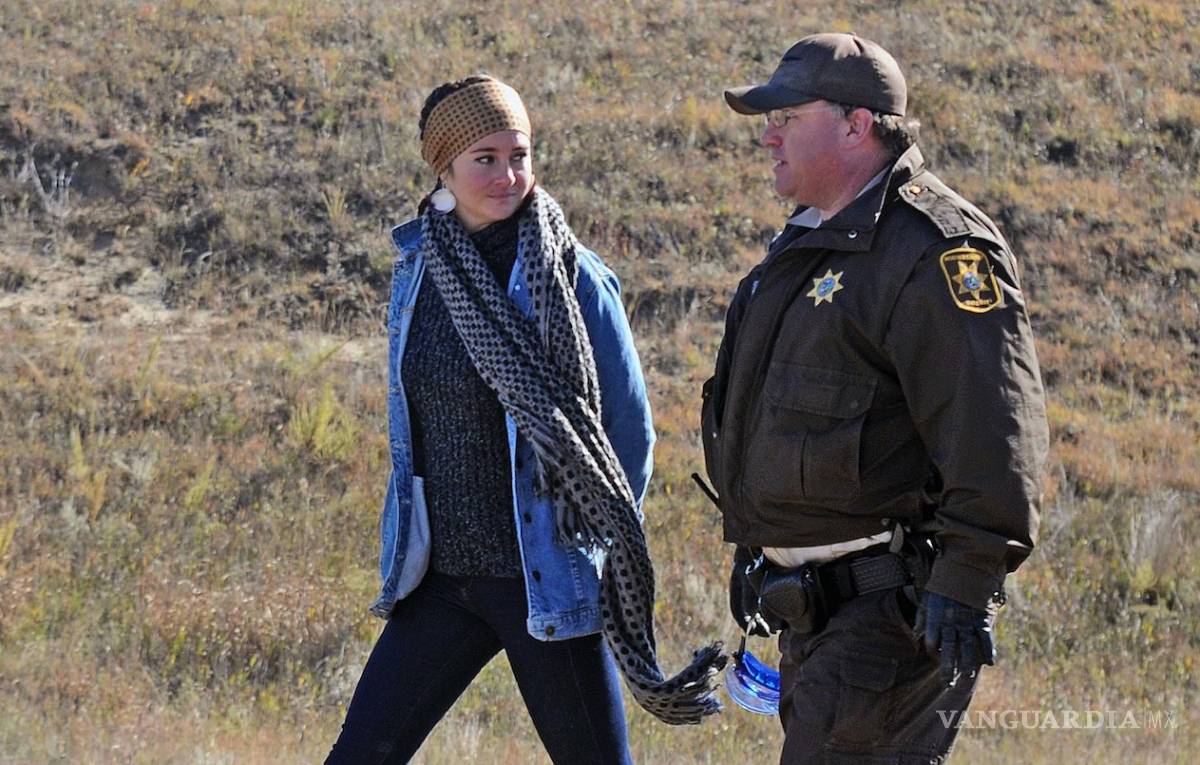 $!Hija de Obama protesta contra Trump