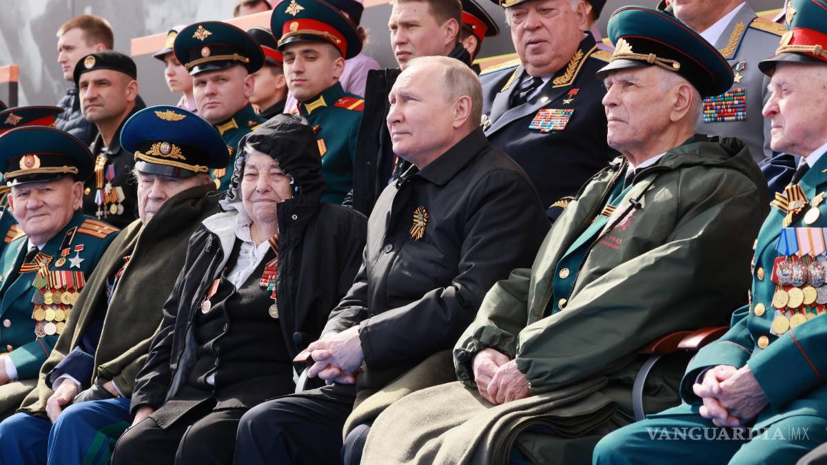 Putin participa en el Desfile del día de la victoria por los caídos en la Segunda Guerra Mundial