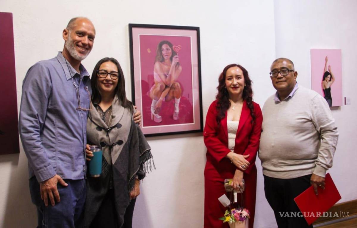 $!Saltillo: Inauguran exposición ‘Musa Erótica’ de Sandra Petrarulo en el Recinto Aurora Morales