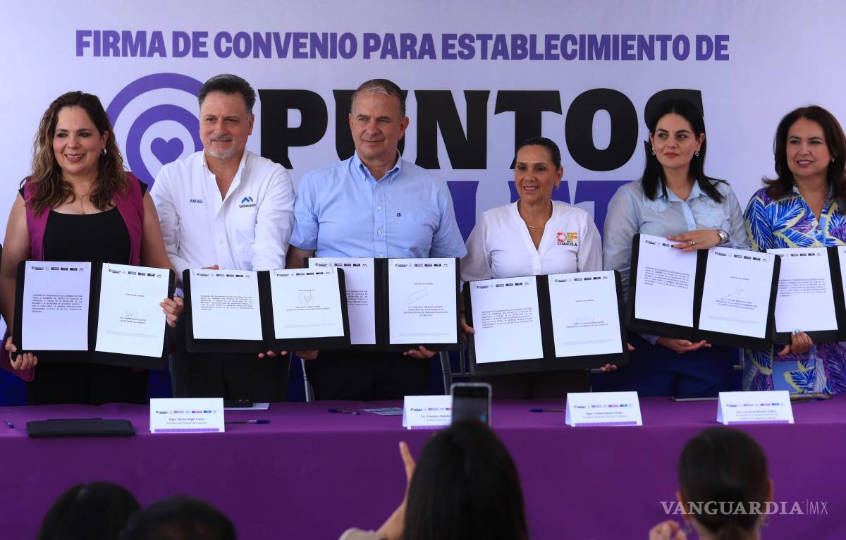 $!“El Punto Violeta representa un paso hacia espacios laborales más equitativos y sostenibles”, afirmó el director de Manufacturas Zapalinamé.