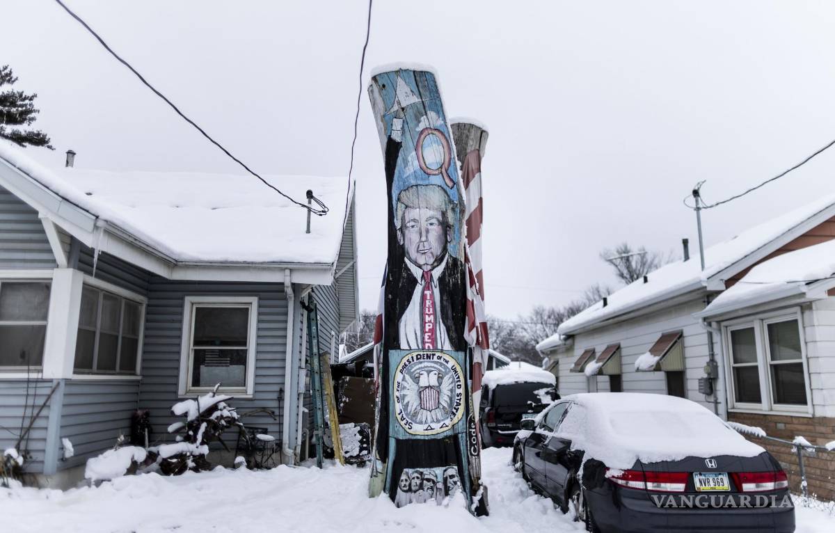 $!La magnitud del éxito de Trump aún no se dimensiona, pero los simpatizantes del expresidente soportaron un frío histórico y potencialmente letal para participar en las asambleas.