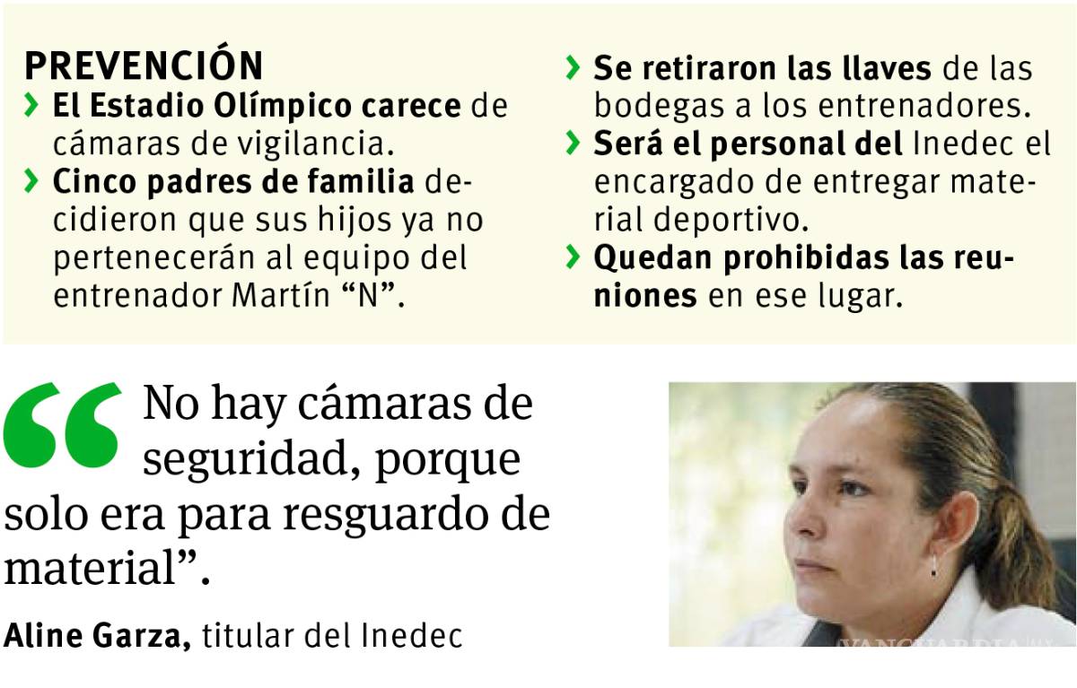 $!Deciden cinco padres que sus hijos no vuelvan al equipo del entrenador acusado de abuso sexual en Saltillo