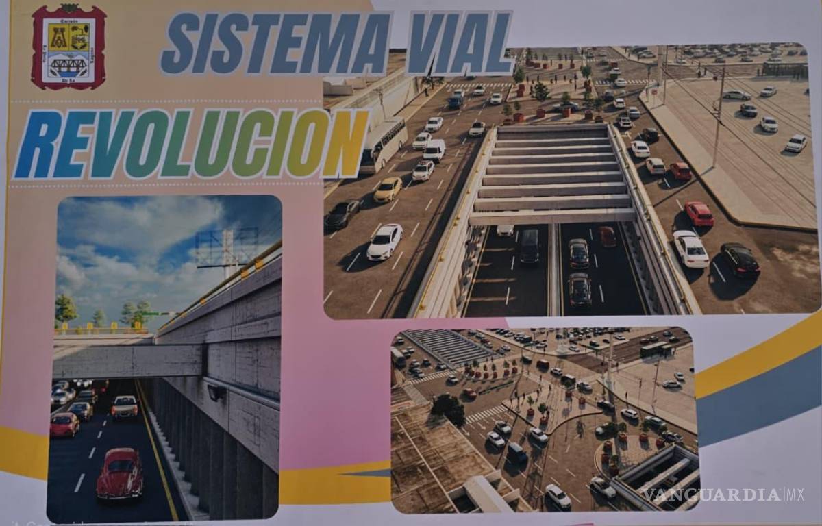 $!La obra contempla un paso a desnivel, carriles laterales y un sistema pluvial para mejorar la movilidad y reducir riesgos de inundación.
