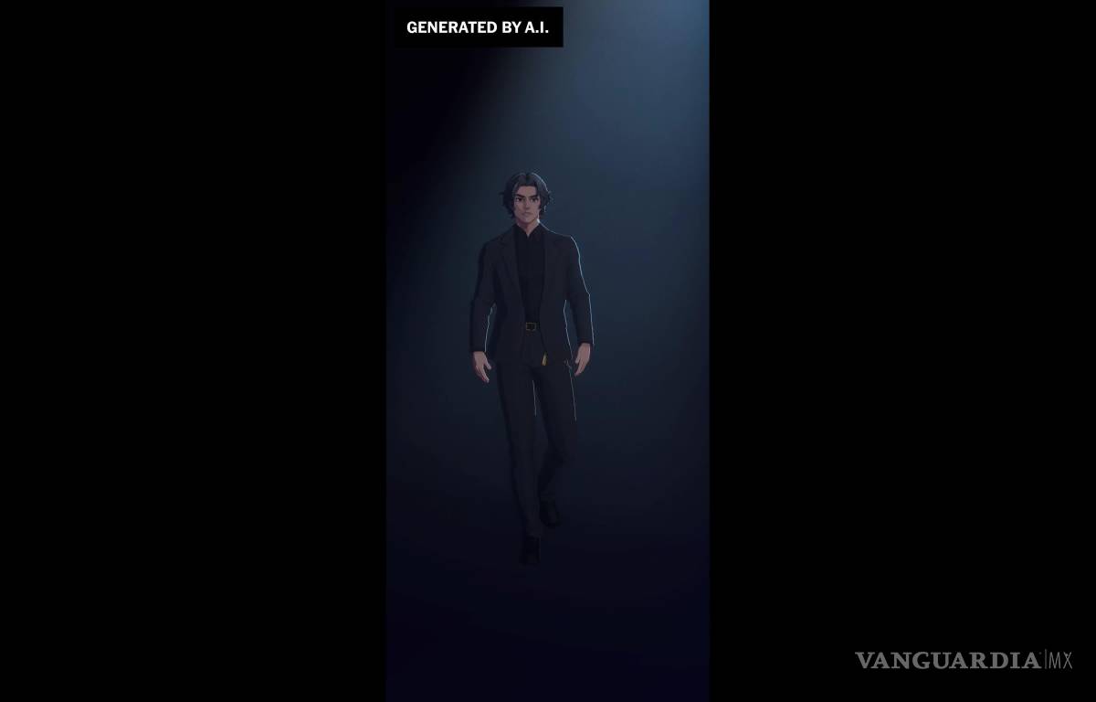 $!En una imagen generada por inteligencia artificial, el personaje Valentine de Grok.