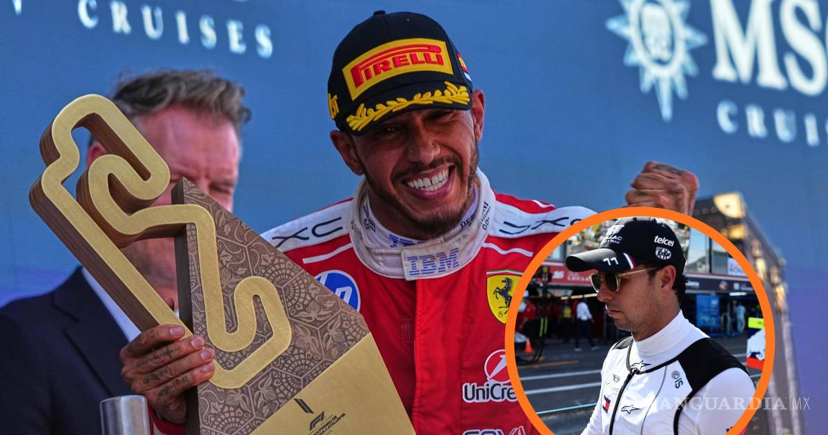 Checo Pérez remonta en el GP de Barcelona, pero queda 14; Hamilton conquista su primera victoria con Ferrari