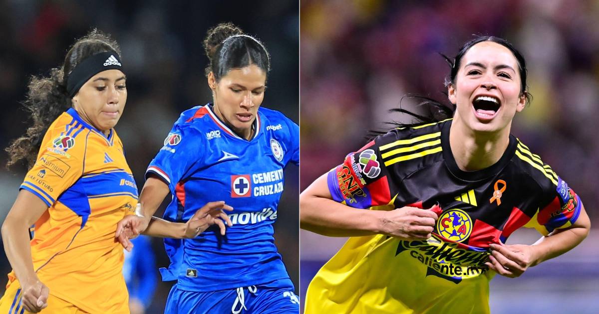 Cruz Azul rescata empate ante Tigres y América toma ventaja sobre Chivas en Semifinales de Ida del Apertura 2025