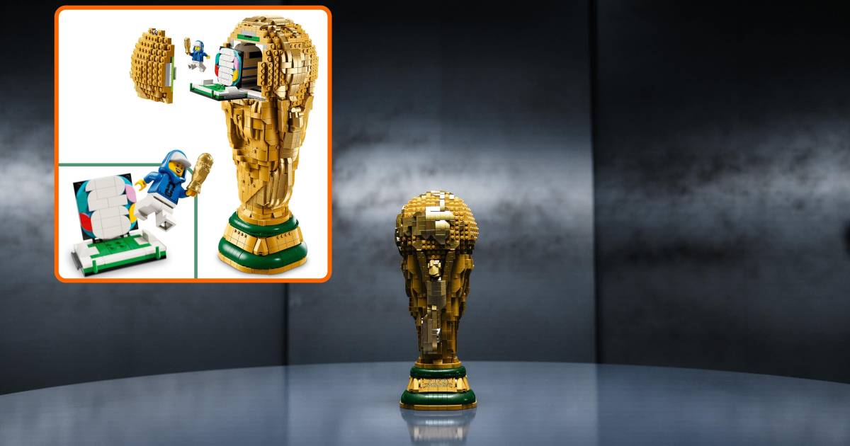 FIFA y LEGO lanzan réplica oficial del trofeo de la Copa del Mundo... ¿ya se puede comprar?