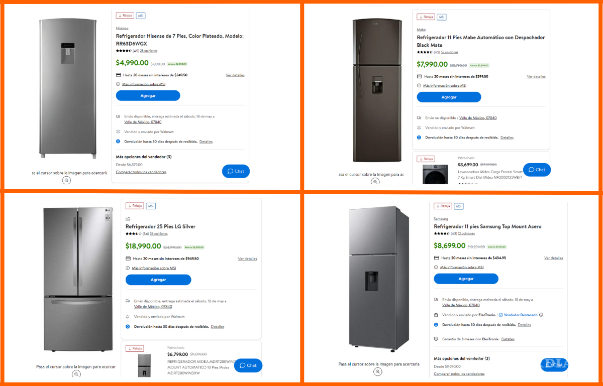 $!Hot Sales 2024: Estas son las mejores ofertas de Walmart en televisores, refrigeradores, lavadoras y secadoras