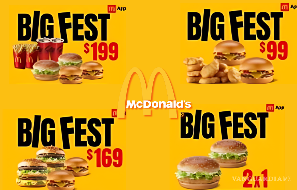 $!McDonald´s celebra el Mes de la Hamburguesa con el ‘Big Fest’: ¿Qué hamburguesas y combos estarán en promoción durante el mes de mayo?