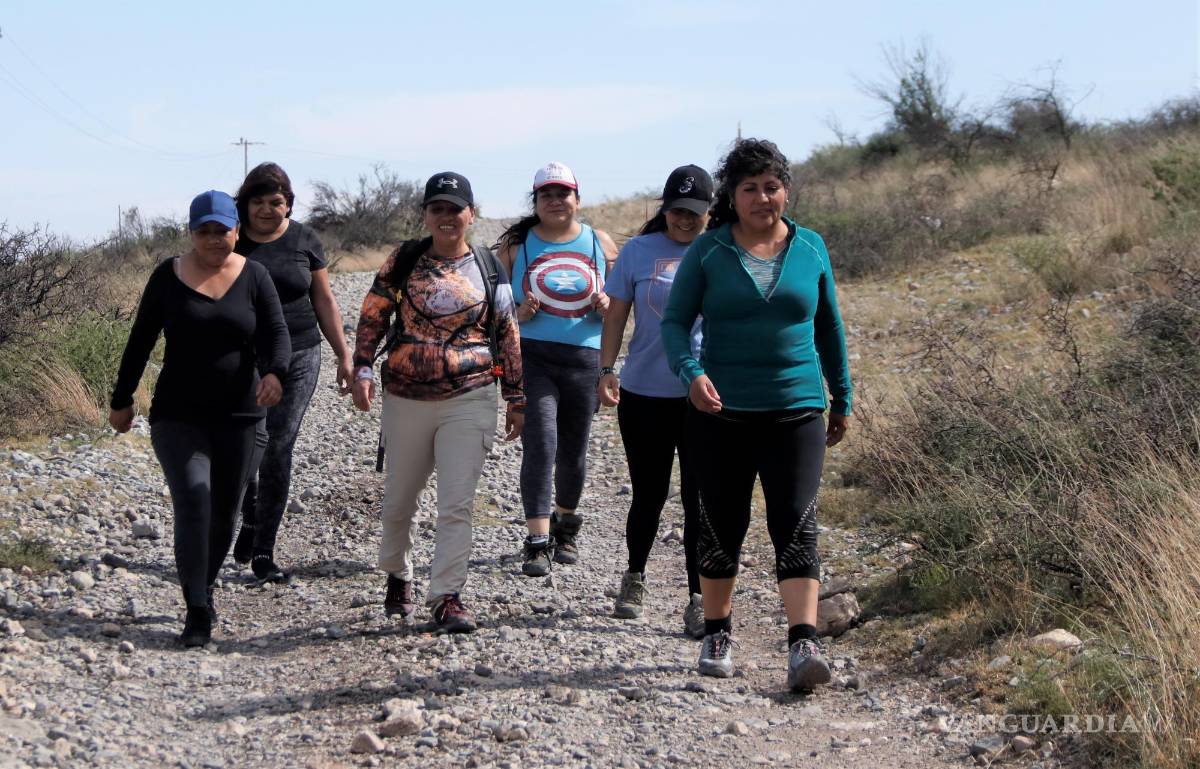 $!La asociación llamó a la ciudadanía para que se una al reto de activarse en la montaña.