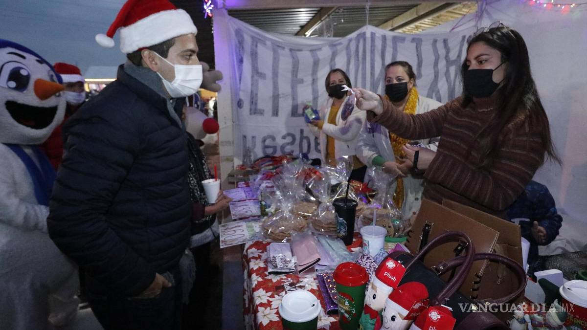 Inauguran La Villa Navideña de Saltillo