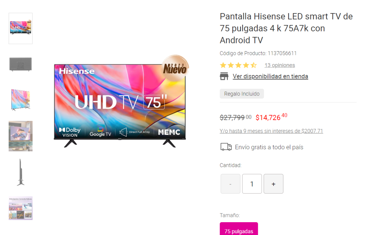 $!Venta Nocturna de Liverpool 2024: Estos son los televisores con mejor oferta