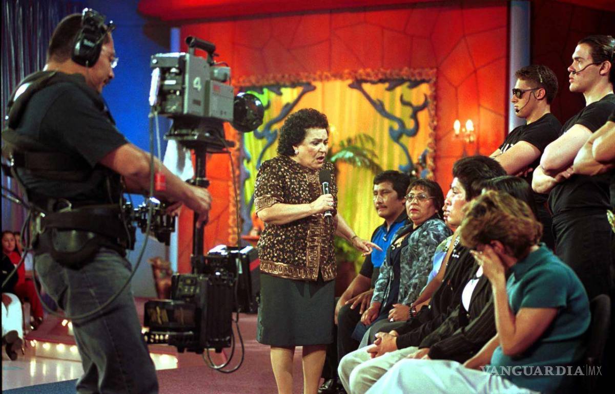 $!Carmen salinas en el programa Hasta las mejores familias. Cuartoscuro/Germán Romero