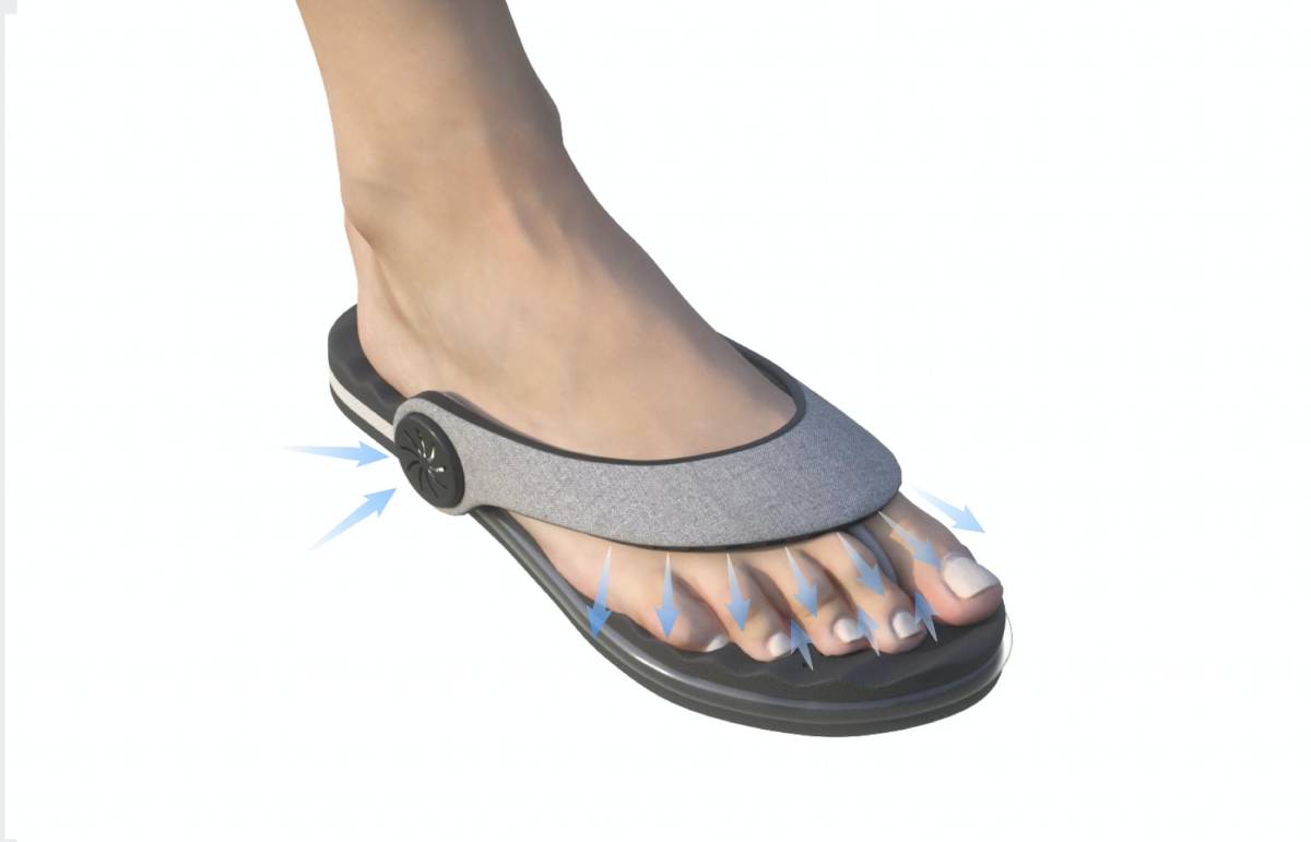 $!Sandalias con secado de dedos Dryflips.