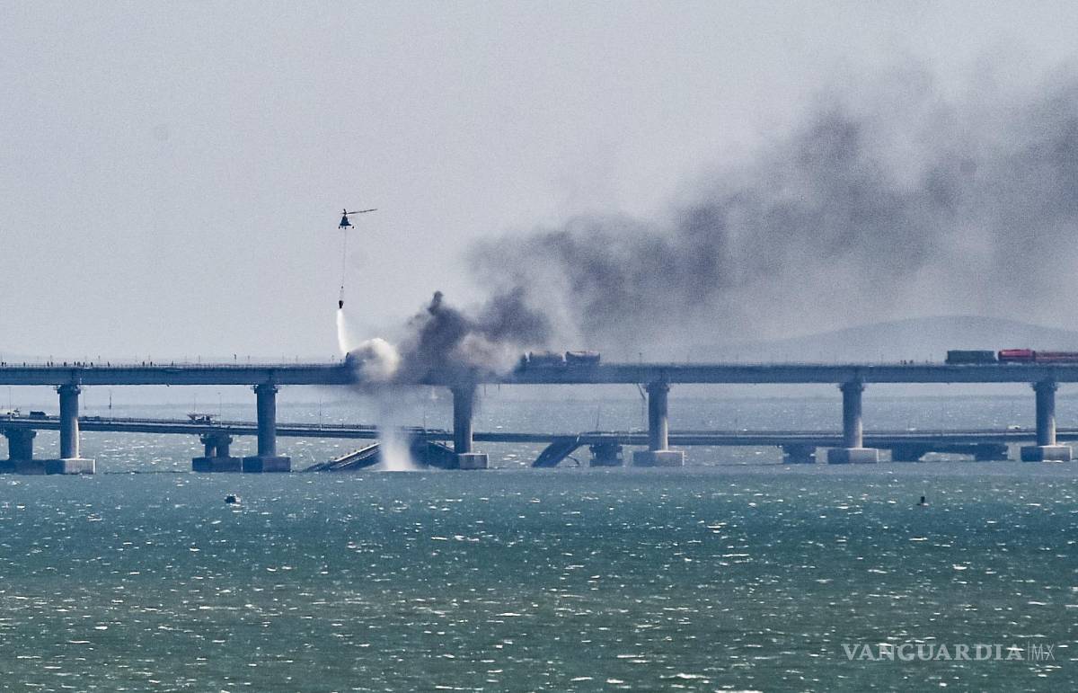 $!El Comité de Investigación ruso mencionó haber “iniciado una investigación penal en relación con el incidente en el puente de Crimea”.