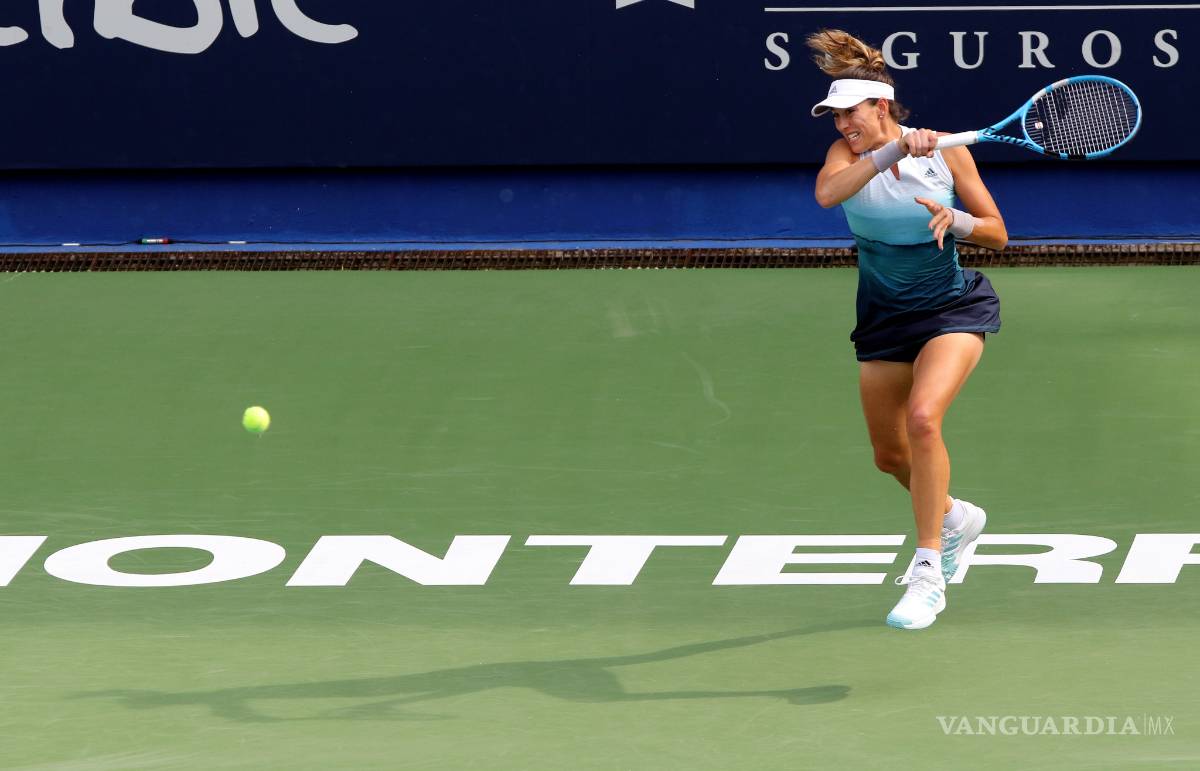 $!Garbiñe Muguruza vence a Kristina Mladenovic con el apoyo de André-Pierre Gignac