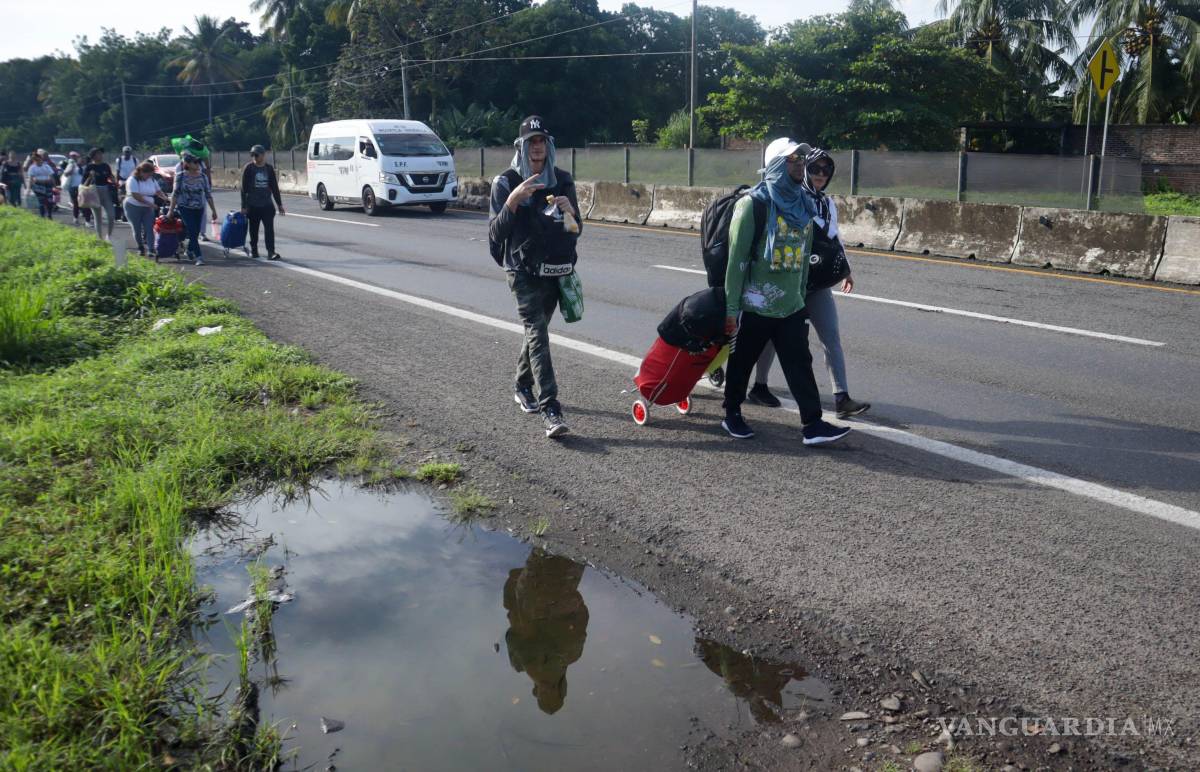 $!México ha recibido a migrantes en la frontera mientras se resuelve su situación legal en Estados Unidos.
