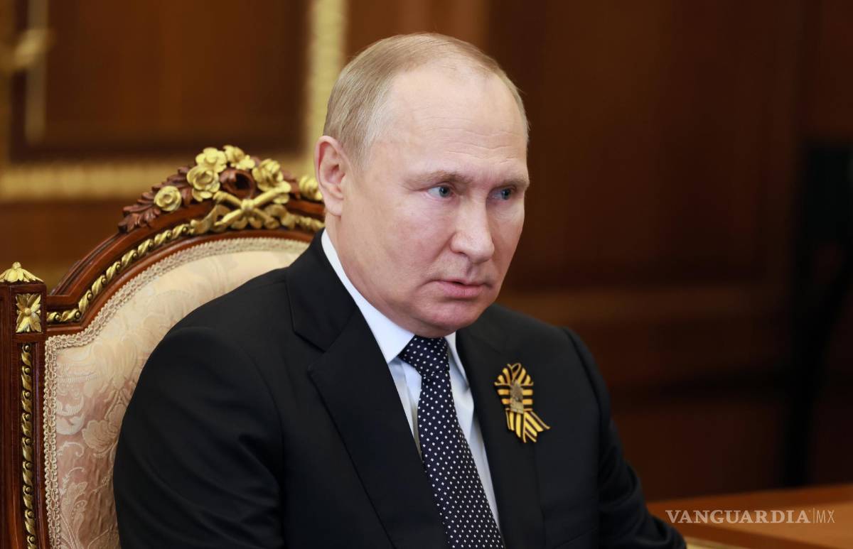 $!El presidente ruso, Vladimir Putin en el Kremlin de Moscú, Rusia.